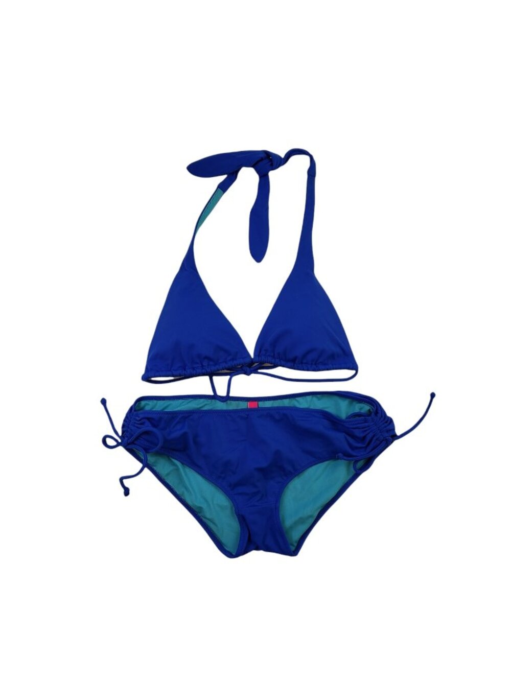 Victoria's Secret Bright Blue Bikini - Top Size M, Bottoms Size S